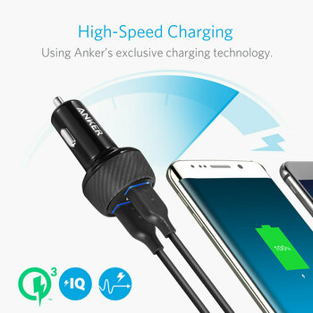 Car charger Anker PowerDrive Speed 2 - 8