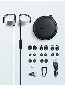 Vezeték nélküli fejhallgató fülhurkot Anker SoundCore ARC Fekete - 4