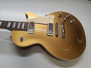 Електрическа китара Gibson Les Paul Deluxe 70s Gold Top Електрическа китара (Повреден) - 1