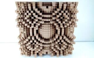 Diffusor Mega Acoustic Skyfuser29 Raw Diffusor (Damaged) - 1