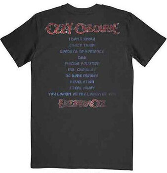 Πουκάμισο Ozzy Osbourne Blizzard of Ozz Track list Black 2XL Πουκάμισο - 2