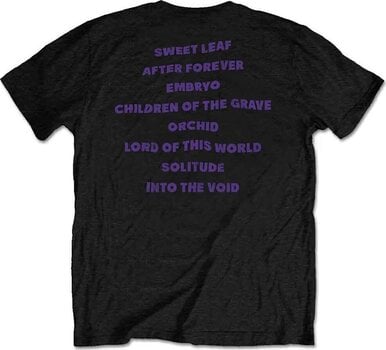 T-shirt Black Sabbath Masters of Reality Album Black M T-shirt - 2