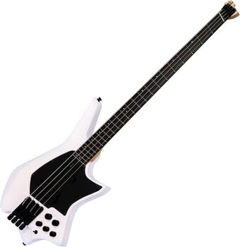 Bass headless HILS Guitars HNB4 NEXT Aura Pearl Bass headless - 3
