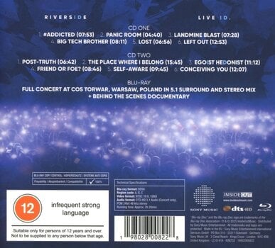 CD muzica Riverside - Live ID. (Digipak) (Limited Edition) (Deluxe Edition) (2 CD + Blu-ray) - 5