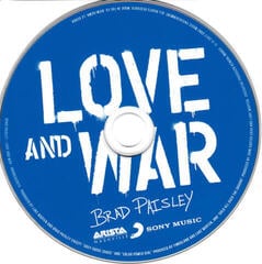 CD Μουσικής Brad Paisley - Love And War (CD) - 1