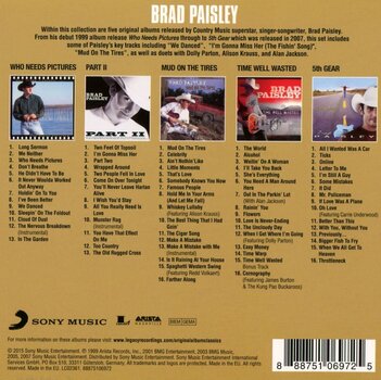 Hudobné CD Brad Paisley - Original Album Classics (Reissue) (5 CD) - 2