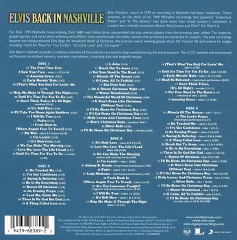 Glasbene CD Elvis Presley - Back In Nashville (4 CD) - 3