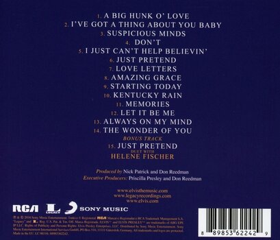 Glazbene CD Elvis Presley - The Wonder Of You: Elvis Presley With The Royal Philharmonic Orchestra (CD) - 3