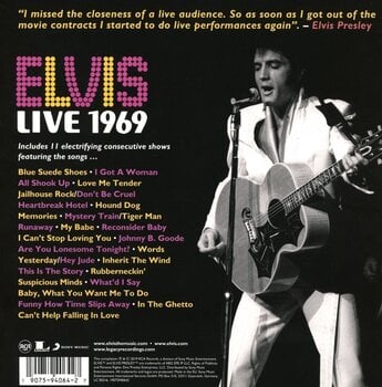 Glasbene CD Elvis Presley - Live 1969 (11 CD) - 3