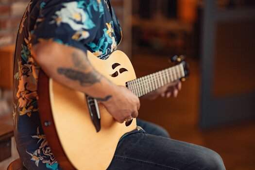 Classical Guitar with Preamp Ortega RTPSTD-NAT 4/4 Natural Classical Guitar with Preamp - 16