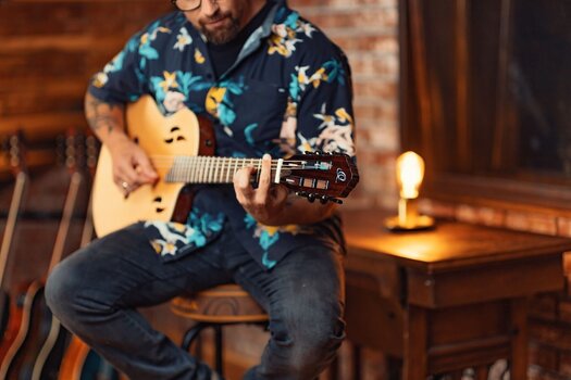 Classical Guitar with Preamp Ortega RTPSTD-NAT 4/4 Natural Classical Guitar with Preamp - 17