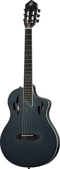 Classical Guitar with Preamp Ortega RTPSTD-SBK 4/4 Satin Black Classical Guitar with Preamp - 4
