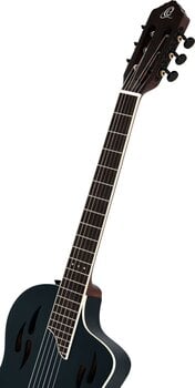Classical Guitar with Preamp Ortega RTPSTD-SBK 4/4 Satin Black Classical Guitar with Preamp - 7