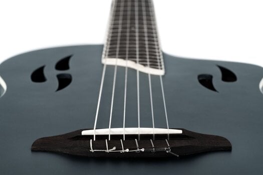 Classical Guitar with Preamp Ortega RTPSTD-SBK 4/4 Satin Black Classical Guitar with Preamp - 11