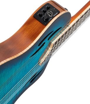 Elektro klasična gitara Ortega RTPDLX-FMA 4/4 Flamed Maple Blue Elektro klasična gitara - 10