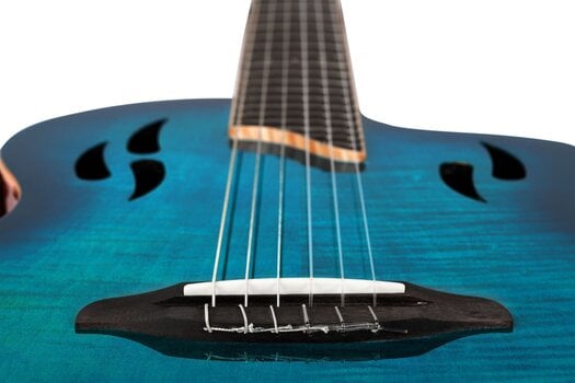 Elektro klasična gitara Ortega RTPDLX-FMA 4/4 Flamed Maple Blue Elektro klasična gitara - 11