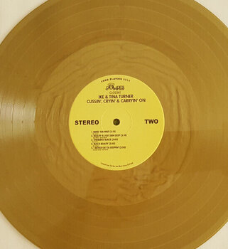 Płyta winylowa Tina Turner - Cussin', Cryin' & Carryin' On (Limited Edition) (Reissue) (Gold Coloured) (LP) - 6
