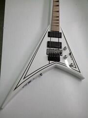 Guitare électrique Jackson X Series Rhoads RRX24M MN Snow White with Black Pinstripes Guitare électrique (Déjà utilisé) - 1