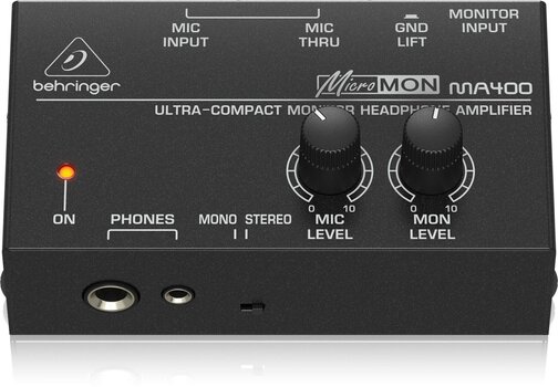 Pojačalo za slušalice Behringer MA 400 MICROMON Pojačalo za slušalice - 2