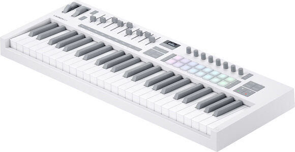 Klawiatury sterujące 49 klawiszy Novation Launchkey 49 MK4 Klawiatury sterujące 49 klawiszy White - 4