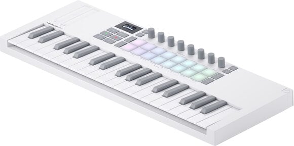 Klawiatury sterujące 32-37 klawiszy Novation Launchkey Mini 37 MK4 Klawiatury sterujące 32-37 klawiszy White - 4
