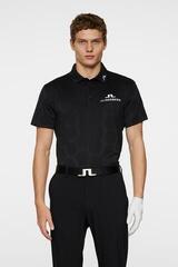 Polo Shirt J.Lindeberg KV Tour Mesh Golf Causeway Black - 2