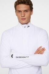Mikina/Svetr J.Lindeberg Tour Tech Mid Layer White - 4