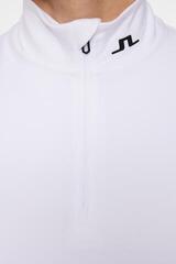Mikina/Svetr J.Lindeberg Tour Tech Mid Layer White - 5
