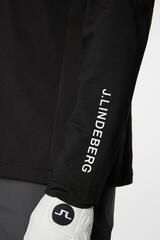 Mikina/Svetr J.Lindeberg Tour Tech Mid Layer Black - 5