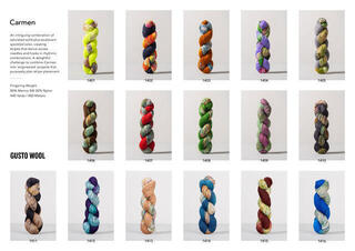 Knitting Yarn Gusto Wool Carmen 1401 Knitting Yarn - 3