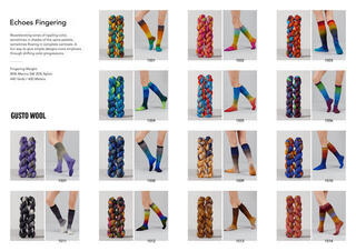 Kudumislõng Gusto Wool Echoes Fingering 1514 Kudumislõng - 4