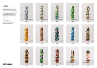 Knitting Yarn Gusto Wool Nokta 1216 Knitting Yarn - 2