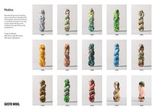 Knitting Yarn Gusto Wool Nokta 1220 Knitting Yarn - 1