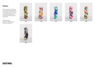 Knitting Yarn Gusto Wool Nokta 1223 Knitting Yarn - 2