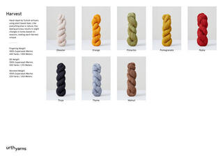 Pređa za pletenje Urth Yarns Harvest Fingering Black Grape Pređa za pletenje - 2