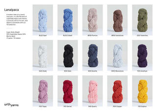 Pređa za pletenje Urth Yarns Lanalpaca Garnet Pređa za pletenje - 1