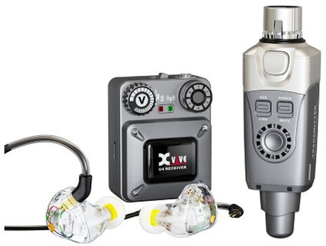 Бежични мониторинг у ушима XVive XVT9U4 Бежични мониторинг у ушима ISM 2,4 GHz - 3