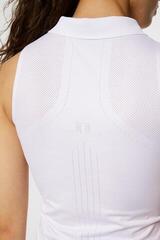 Polo Shirt J.Lindeberg Leylo Sleeveless Top White - 6