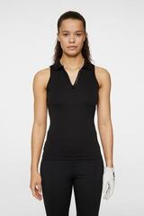 Polo košeľa J.Lindeberg Leylo Sleeveless Top Black - 2