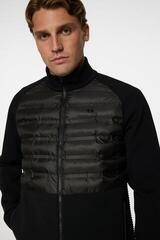 Mikina/Svetr J.Lindeberg Aziel Tech Knit Zip Sweater Black - 5