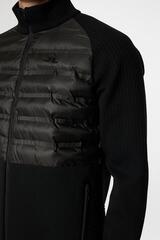 Mikina/Svetr J.Lindeberg Aziel Tech Knit Zip Sweater Black - 6
