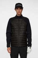 Mikina/Sveter J.Lindeberg Hayden Quilt Hybrid Jacket Black - 1