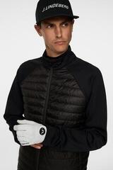 Mikina/Sveter J.Lindeberg Hayden Quilt Hybrid Jacket Black - 4