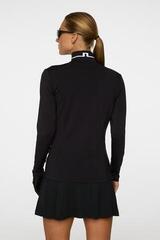 Polo košeľa J.Lindeberg Hertta Long Sleeve Black - 2