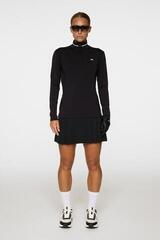 Polo košeľa J.Lindeberg Hertta Long Sleeve Black - 3