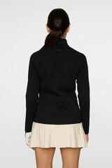 Mikina/Svetr J.Lindeberg Wendy Tech Knit Zip Sweater Black - 3