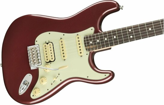 Elektrische gitaar Fender American Performer Stratocaster HSS RW Aubergine - 4