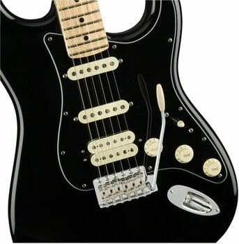 Chitarra Elettrica Fender American Performer Stratocaster HSS MN Nero - 6