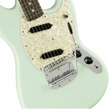 Guitare électrique Fender American Performer Mustang RW Satin Sonic Blue - 6