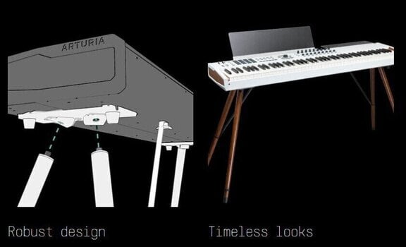 Drveni stalak za klavijature Arturia  Wooden Legs Drveni stalak za klavijature - 4